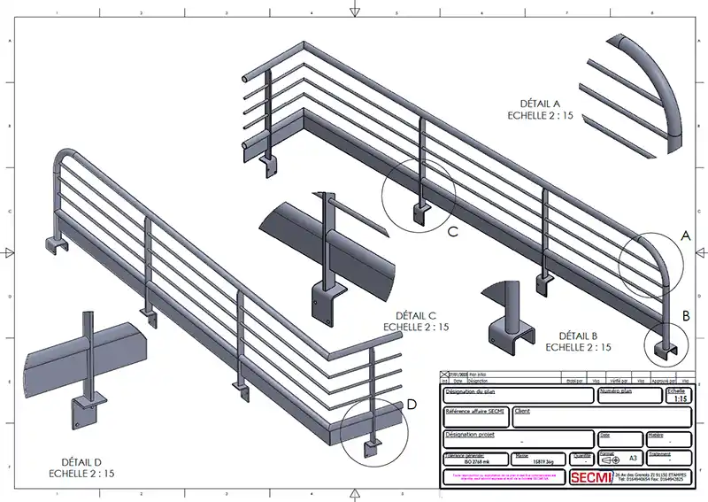 Plan Bureau études SECMI