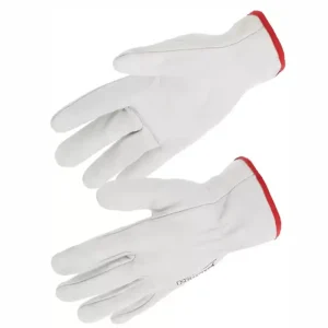 Gant tout fleur cuir de bovin